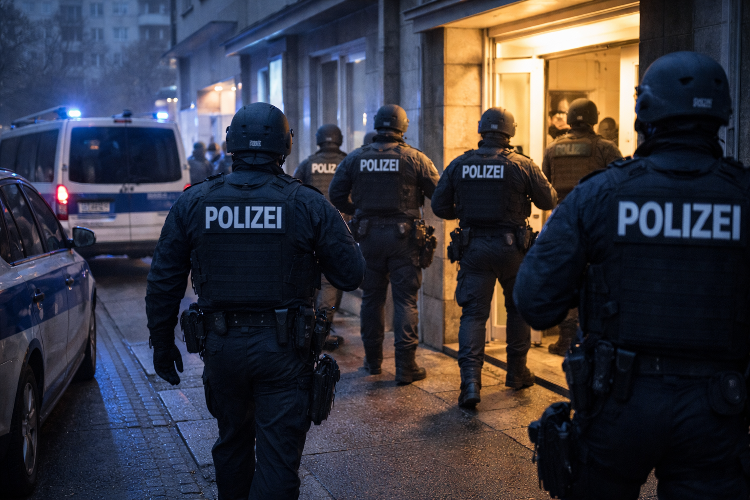 Nemačka policija Racija Trgovina ljudima