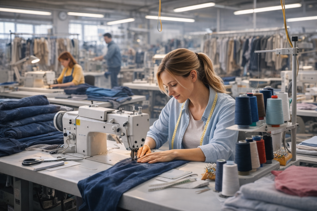 Tekstilci Fabrika Radnici Radnici u fabrici