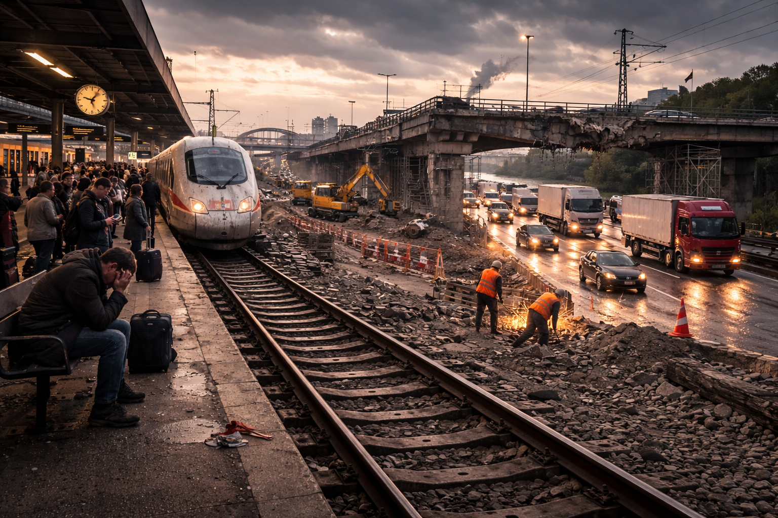 Nemačka Pruga Infrastruktura u Nemačkoj