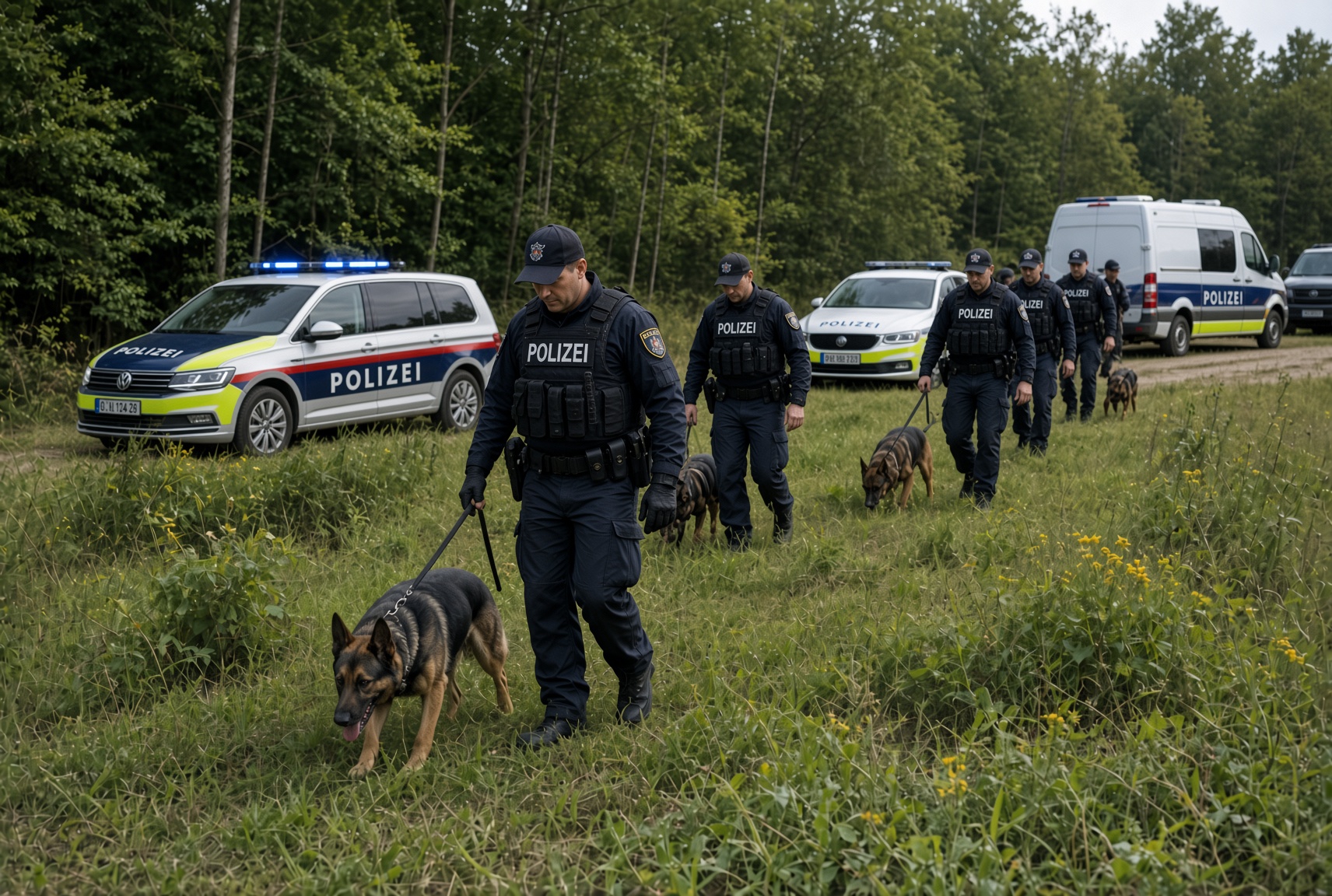 Potraga nestali Policija Pregraga terena